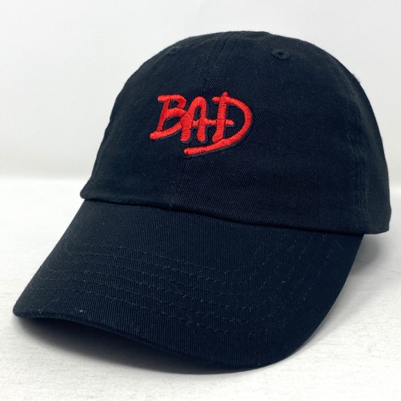 Who's Bad? 80's Slouch Dad Hat - Picture 2 of 6
